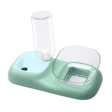 Maxbell Dog Cat Double Bowl Food and Water Bowl Lightweight Smooth Surface Durable