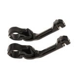 Maxbell 1 Pair Motorcycle Foot Pedal Mounting Bar Brackets for Harley