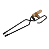Maxbell Fireplace Tongs Fire Place Picnic Heat Insulation Outdoor Fire Tongs clip