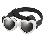 Maxbell Pet Dog Sunglasses Eye Protection for Large Medium Dog Puppy Photos Props white