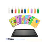 Maxbell Sand Painting Light Box and Crafts for Preschool Kindergarten Beginner Sand Art