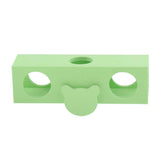 Maxbell Small Pet Wood Molar Chew Bite Toy Animal Mice Playground Pet Supplies Green