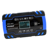 Maxbell Car Battery Charger 12V 24V 8A 4A with LCD Display for ATV Lawn Mower