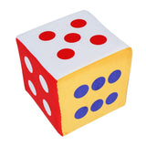 Max Jumbo Foam Playing Dice Game Carnival School Supplies 6 Inch Dot Dice