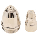 Max Plasma Electrode and Nozzle Tip for LGK100/LGK80/CUT100 Electrode+1.1mm Tip