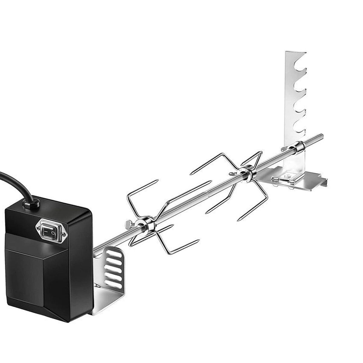 Maxbell Barbecue Rack Adjustable Automatic Grill Kit for Backyard Travel Hiking