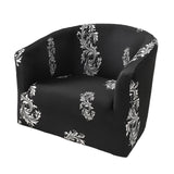 Maxbell Stretch Armchair Slipcover Chairs Cover for Restaurant Ceremony Decoration Black