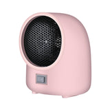 Maxbell Mini Space Heater 350-400W Electric for Living Room Desk Pink