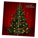 Max Christmas Living Room Bedroom Window Drapes 2 Panel Set 79x55" A