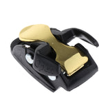 Maxbell Inline Roller Skate Spider Buckle Mounting for Skiing Ice Skates Accessories black aureate