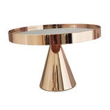 Maxbell Metal Cake Stand 20cm European Style Round Cupcake Holder for Birthday Party Short