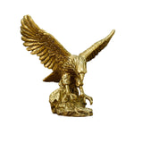 Maxbell Modern Eagle Sculpture Collectible Statue for Wedding Entrance Display Stand Medium