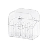 Maxbell Lipstick Storage Box Holder with Cover 15 Grid Countertop Tray Waterproof