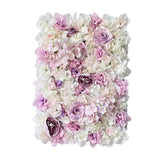 Maxbell Flower Wall Panel Privacy Photography Props for Venue Christmas Festival light pink and bud