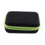 Max Maxb Essential Oil Storage Bag Travel Case Holder Organizer+15Pcs Bottle Green