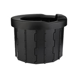 Maxbell Portable Toilet Compact for Adults and Kids for Home Outdoors Indoors Travel black