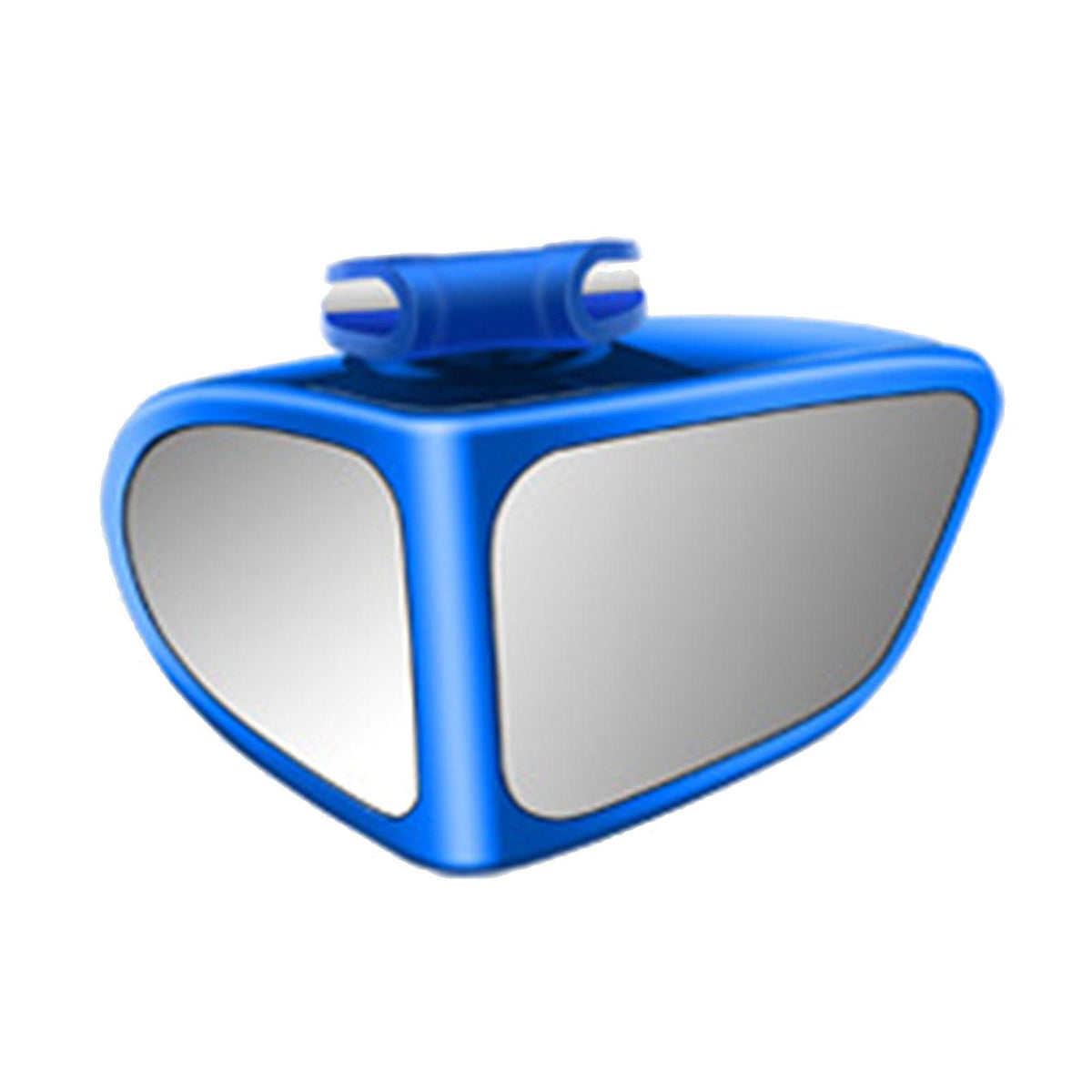 Maxbell 2Pcs Universal Blind Spot Mirror Adjustable for Vehicles SUV Blue
