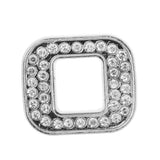 Maxbell 35mm 3D Metal Rhionestone Figure Number 0 Car DIY Motor Emblem Badge Sticker