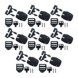 Maxbell SPA Tub Cover Clips Tub Keys Latch Locks Portable SPA Cover Clips Replacement 8pcs