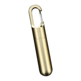 Maxbell Mini EDC Pill Case Pendant Portable Pill Case Bottle for Travel Pocket Purse