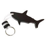 Maxbell Floating Keyring Keychain Shark Shaped Buoyant Key Chain for Outdoor Sports Black