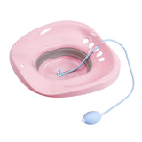 Maxbell Sitz Bath for Toilet seat Squirter for Perineal Soaking Elderly Women Pink