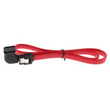 Maxbell Universal SATA III Cable 90 Degree 6Gbps Data Cable With Locking Latch 18 Inches