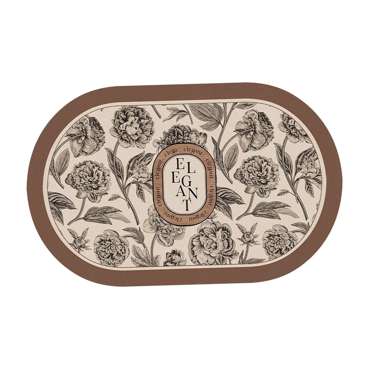 Maxbell Bathroom Rug Quick Dry Rubber Decorative Washable for Indoor Kitchen Hallway 60cmx90cm C