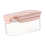 Maxbell Kitchen Organization Storage Clear Yogurt Storage Box for Fruit Preservation 500ml pink