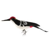Maxbell Simulation Artificial Feathered Woodpecker Bird Model Toy Garden Decor A