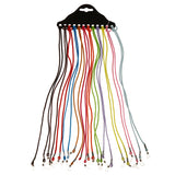 Maxbell 12pcs Multicolor Sunglasses Reading Glasses Elastic Lanyard Cord String Rope