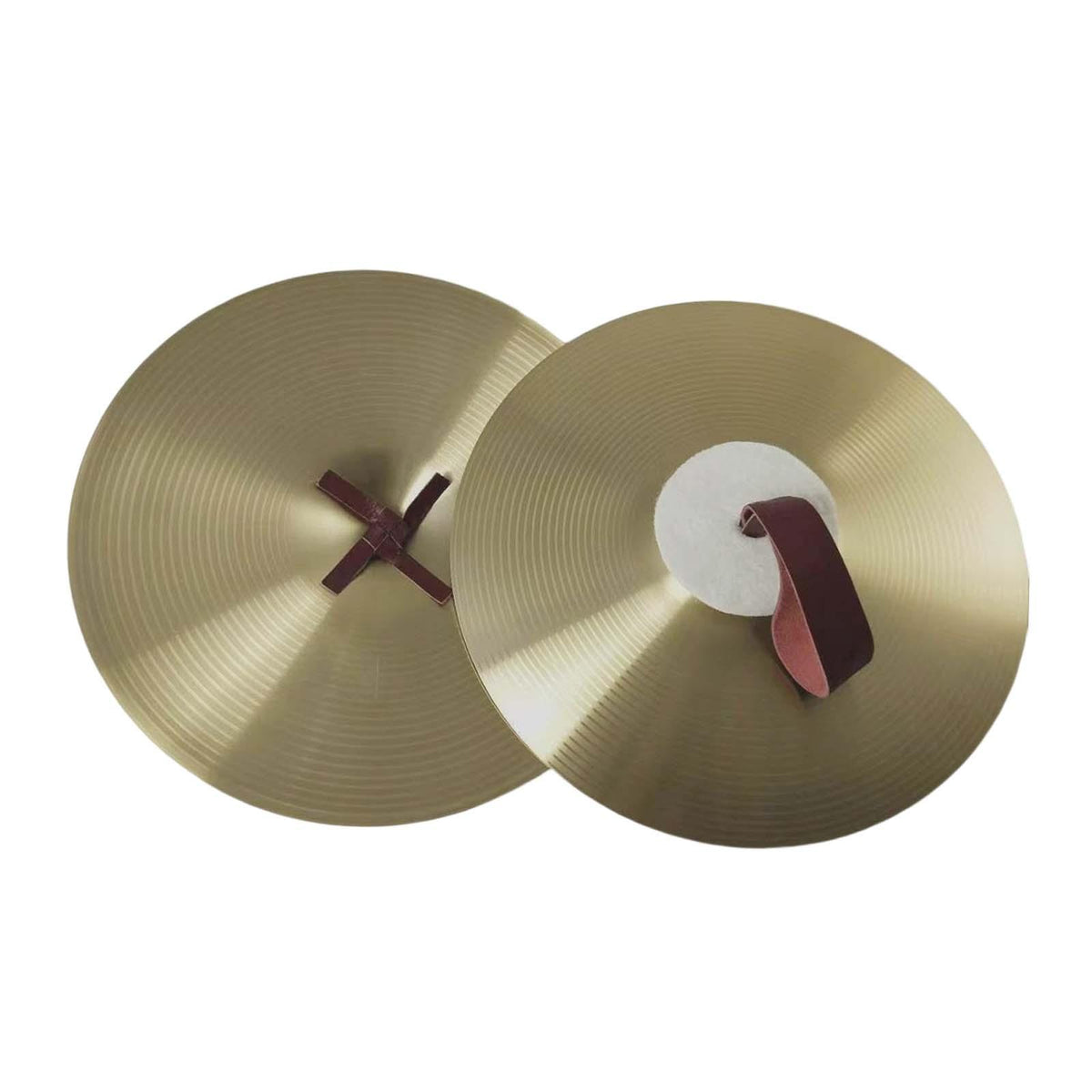 Maxbell Crash Cymbals Pair Musical Instrument for Professional Party Stage Show 12inch
