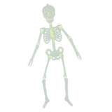 Max Halloween Horror Luminous Skull Frame Prop for House Party Decor 32x6cm