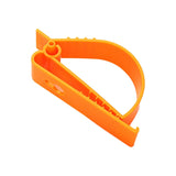 Maxbell Multifunctional Belt Clamp Premium Labor Protection for Helmet Keychain Orange