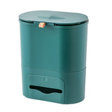 Maxbell Maxbell Multipurpose Trash Bin 9L Hanging Waste Can for Toilet Living Room Dormitory Green