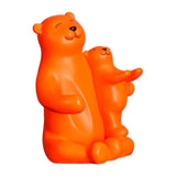 Maxbell Cute Bear Rack Statue Animal Decorative Crafts Kitchen Wedding Decor Orange
