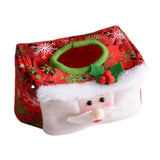 Maxbell Creative Christmas Tissue Box Napkin for Bedroom Desktop Vanity Tops Hotel Red