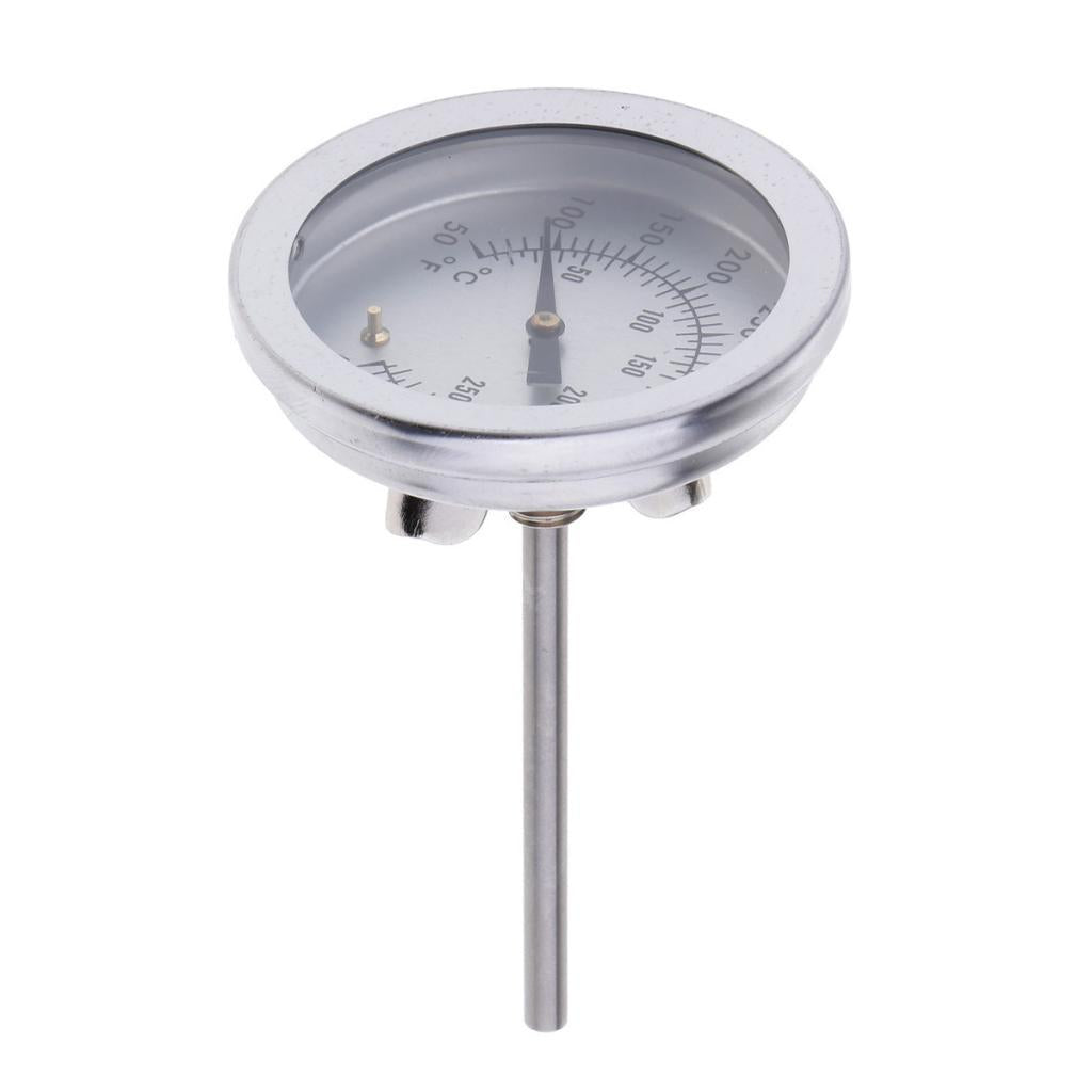 Maxbell Precise Analog BBQ Oven Thermometer Gauge Bimetal Thermometer 50-250 Degree