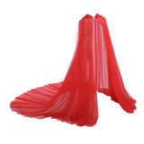 Maxbell Hooded Cloak Floor Length Soft Universal for Carnivals Wedding Red