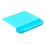 Maxbell Cutting Chopping Board with Trough Storage Case Detachable Non-Slip Blue