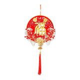 Maxbell Traditional Chinese New Year Decoration with Tassel Adornment Charm Souvenir FU