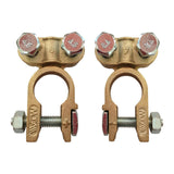 Maxbell 2Pcs Battery Terminals Connector Clamps Accessories for Car RV Boat