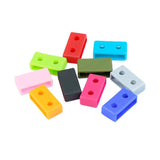 Max 10x Rubber Watch Band Loop for Casio G-SHOCK BA100 GA100 Retainer Mixed 20mm
