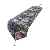 Maxbell Cute Easter Table Runner Easter Eggs for Indoor Outdoor Holiday Dining Style B