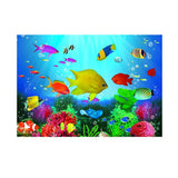 Maxbell Aquarium 3D Background Sticker Fish Tank Wall Decoration Painting M