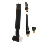 Max Maxb WP17F Flexible Tig Welding Torch Body Head With Three Back Cap
