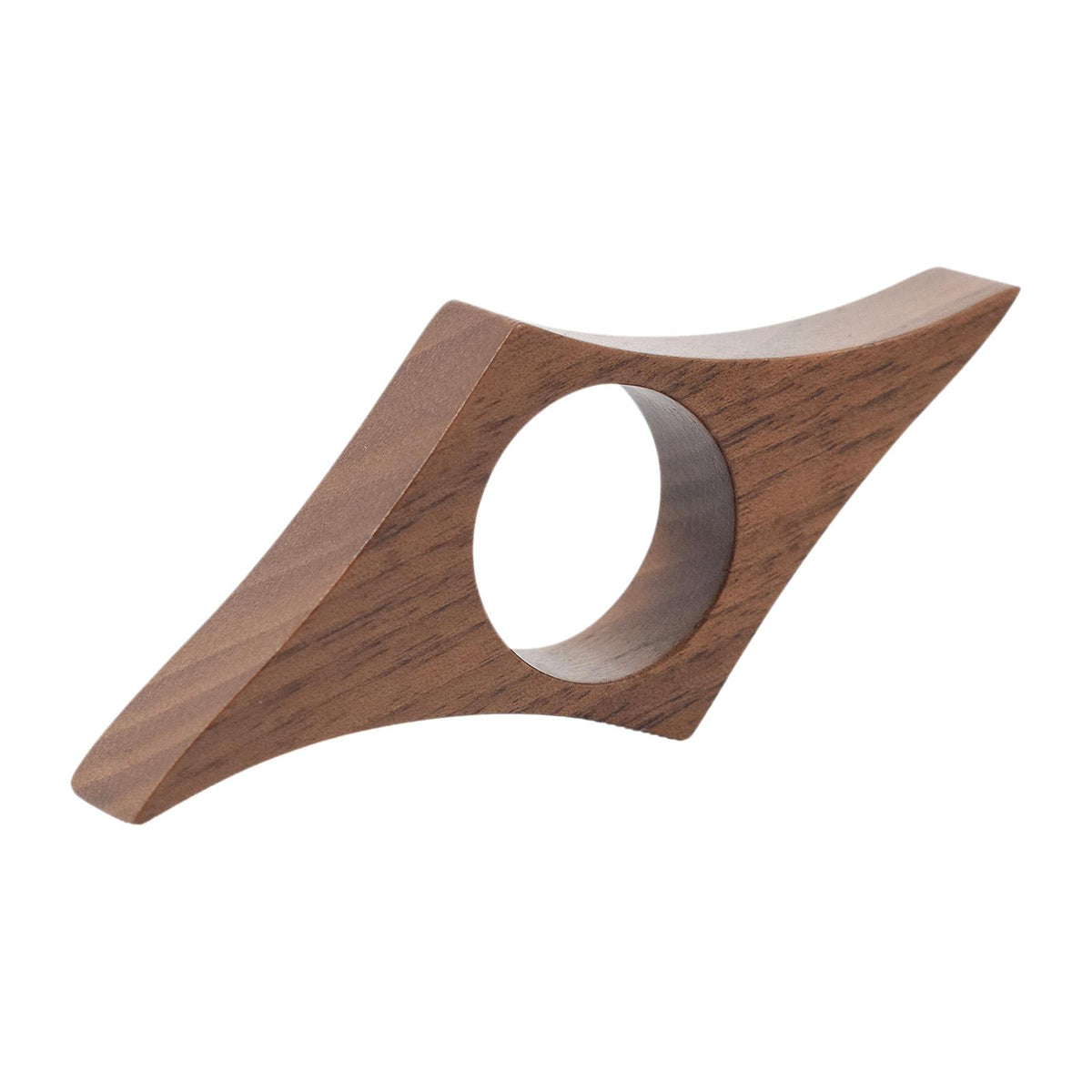 Maxbell Finger Book Holder Compact Portable Thumb Bookmark for Bookworm Gift Readers Brown L