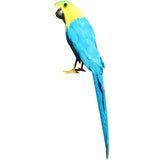 Max Artificial Bird Feather Foam Simulation Parrot Home Garden Decor A