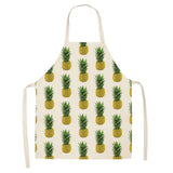 Max Kitchen Sleeveless Pineapple Apron Cooking Dress Multiple 68x49cm