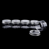 Maxbell 5pcs Makeup Pot Empty Cosmetic Jars  Lotion Cream Gel Containers Clear 120ml